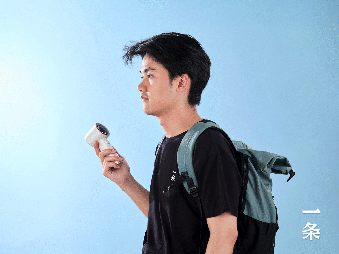 摩飞手持小风扇百档风速可调吹风凉快又舒服夏日必备！