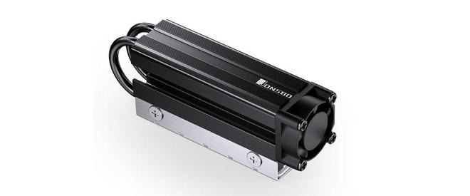 乔思伯推出M2-7SSD散热器：10000RPM风扇+双热管(图1)