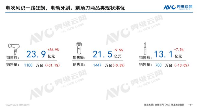PG平台【季报】2024年一季度个护小家电市场总结：于细分市场中寻找确定性增量