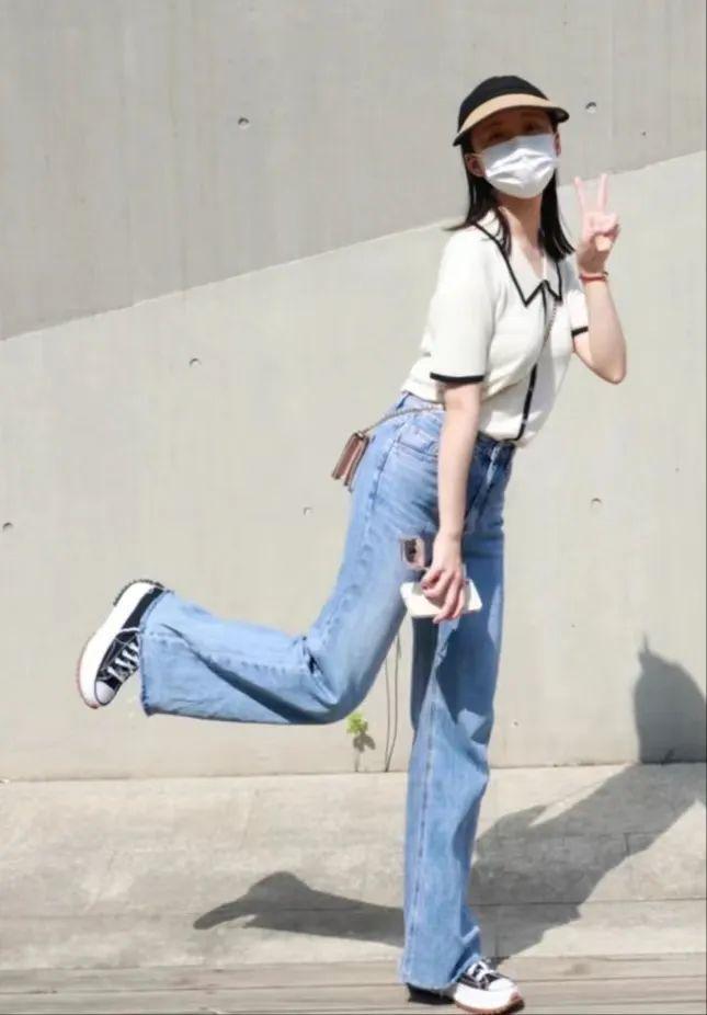 赫本经典女神款！这套小香风Polo领针织短袖文艺复古又有女人味！(图10)
