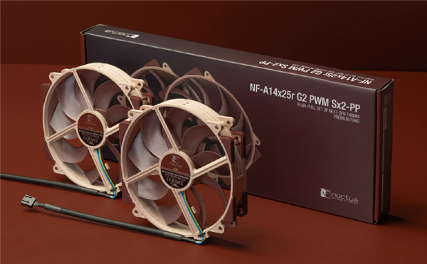 PG电子平台套装599元猫头鹰NF-A14x25rG2PWM风扇上市：最大噪音值248dB(图2)