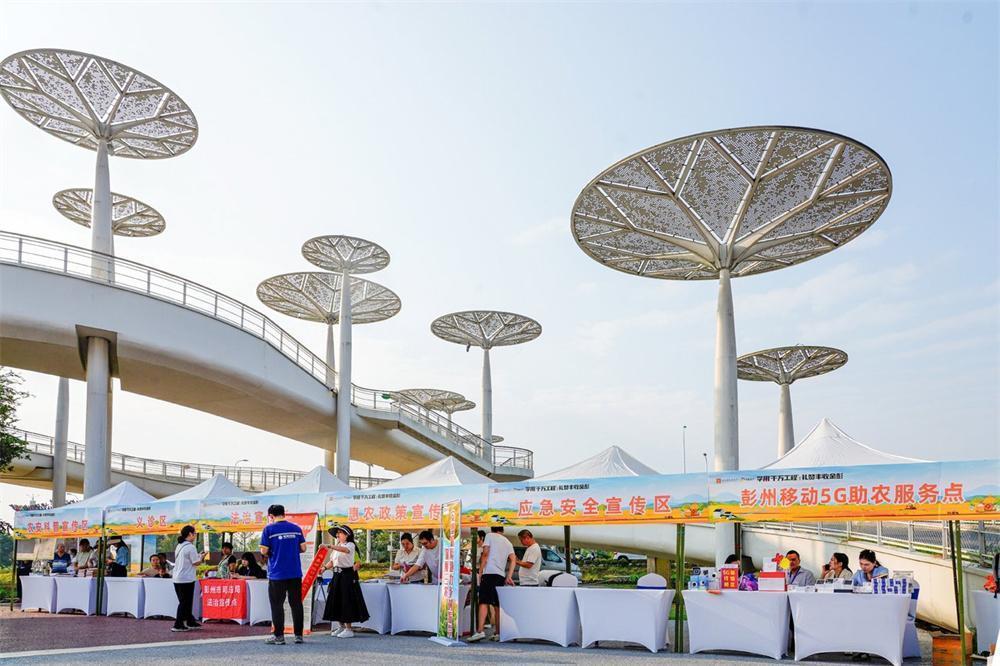 绘丰景兴乡村！2024年中国农民丰收节彭州庆丰收活动举行(图4)