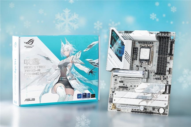 PG平台华硕X870Z890吹雪主板可颜可战潮玩装机首选(图4)