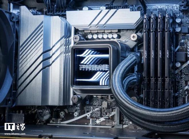 华硕推出PrimeLC240ARGB散热器：240mm水冷、冷头磁吸面盖(图2)