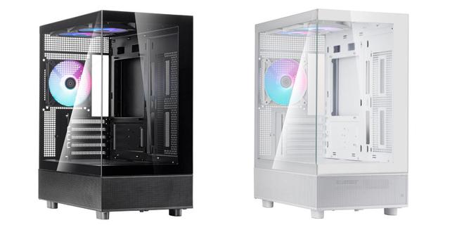 银昕推出LUCID04海景房机箱：270°全景设计兼容350mm长显卡(图1)