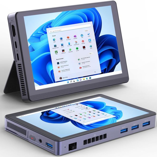 SZBox推出新奇Windows平板电脑：搭载N200处理器配备8个接口(图1)