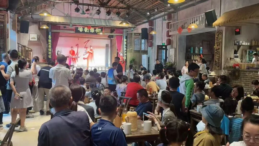 网红老茶馆挤满老年人(图6)