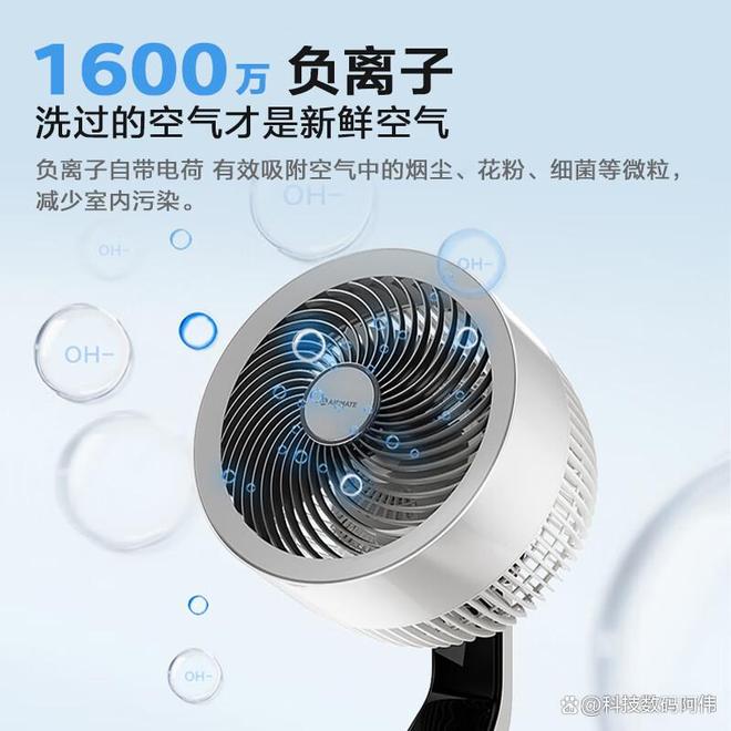 空气循环扇哪个牌子好？2025实测静音风力大推荐告别空调病(图9)